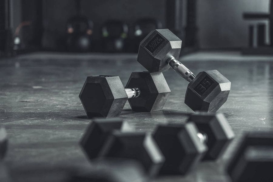 Elite Dumbbells + Modular Storage Rack