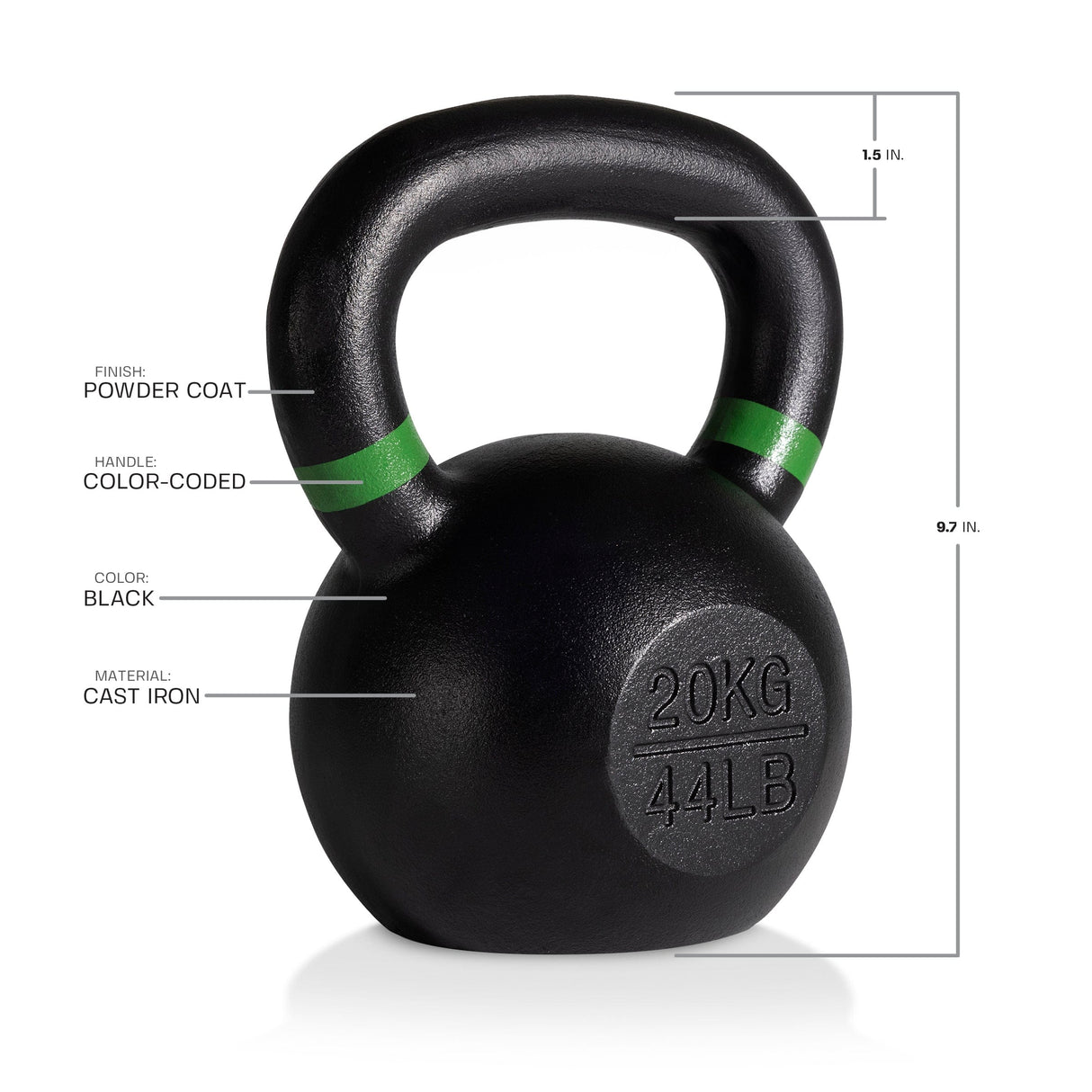 Cast Iron Kettlebells - Tru Grit Fitness