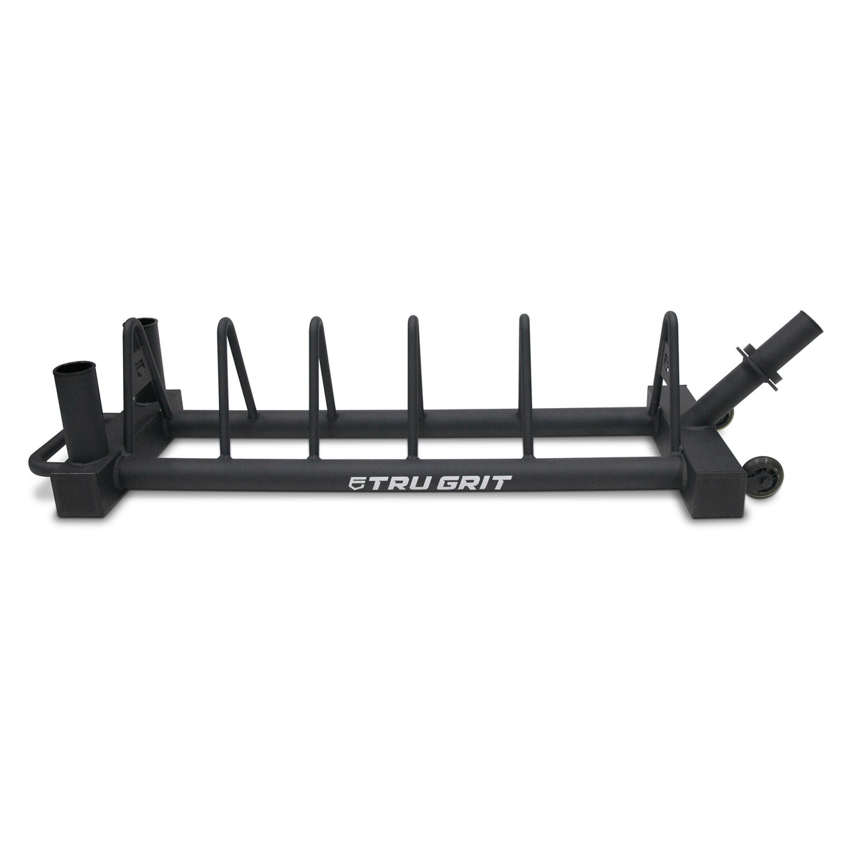 Horizontal Plate & Dual Barbell Storage Rack
