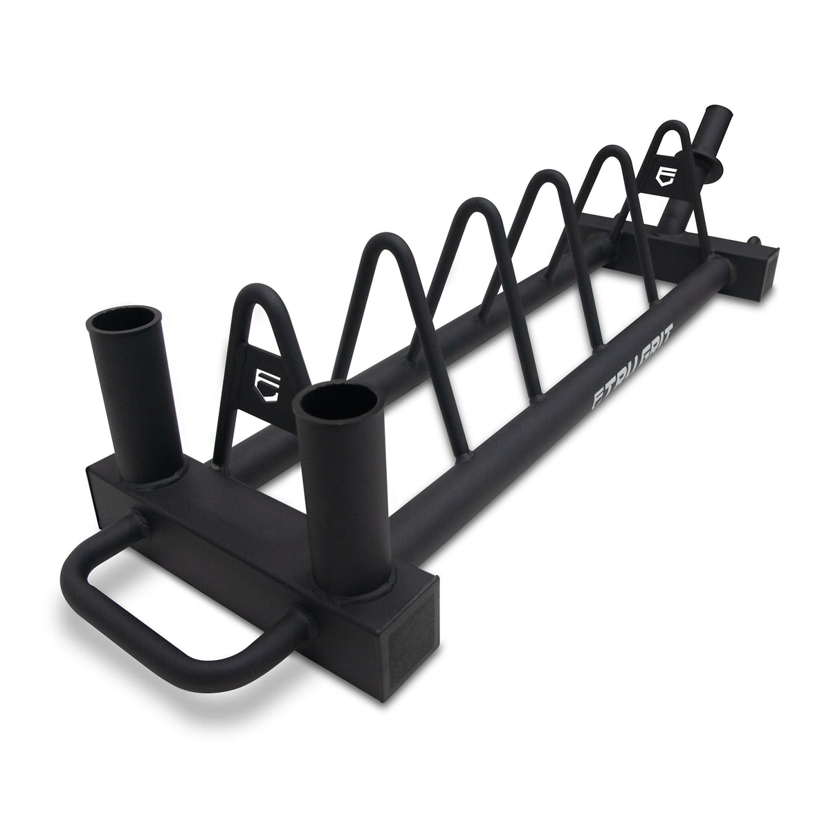 Horizontal Plate & Dual Barbell Storage Rack