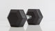 Hex Rubber Coated Dumbbells