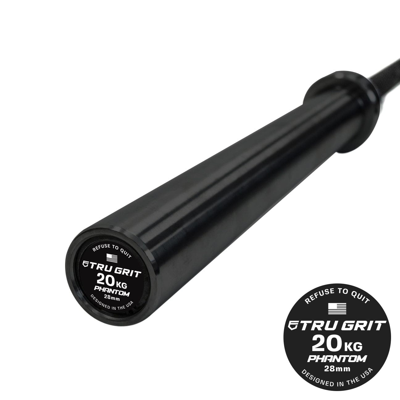 Phantom Series 20KG Cerakote Barbell - Tru Grit Fitness