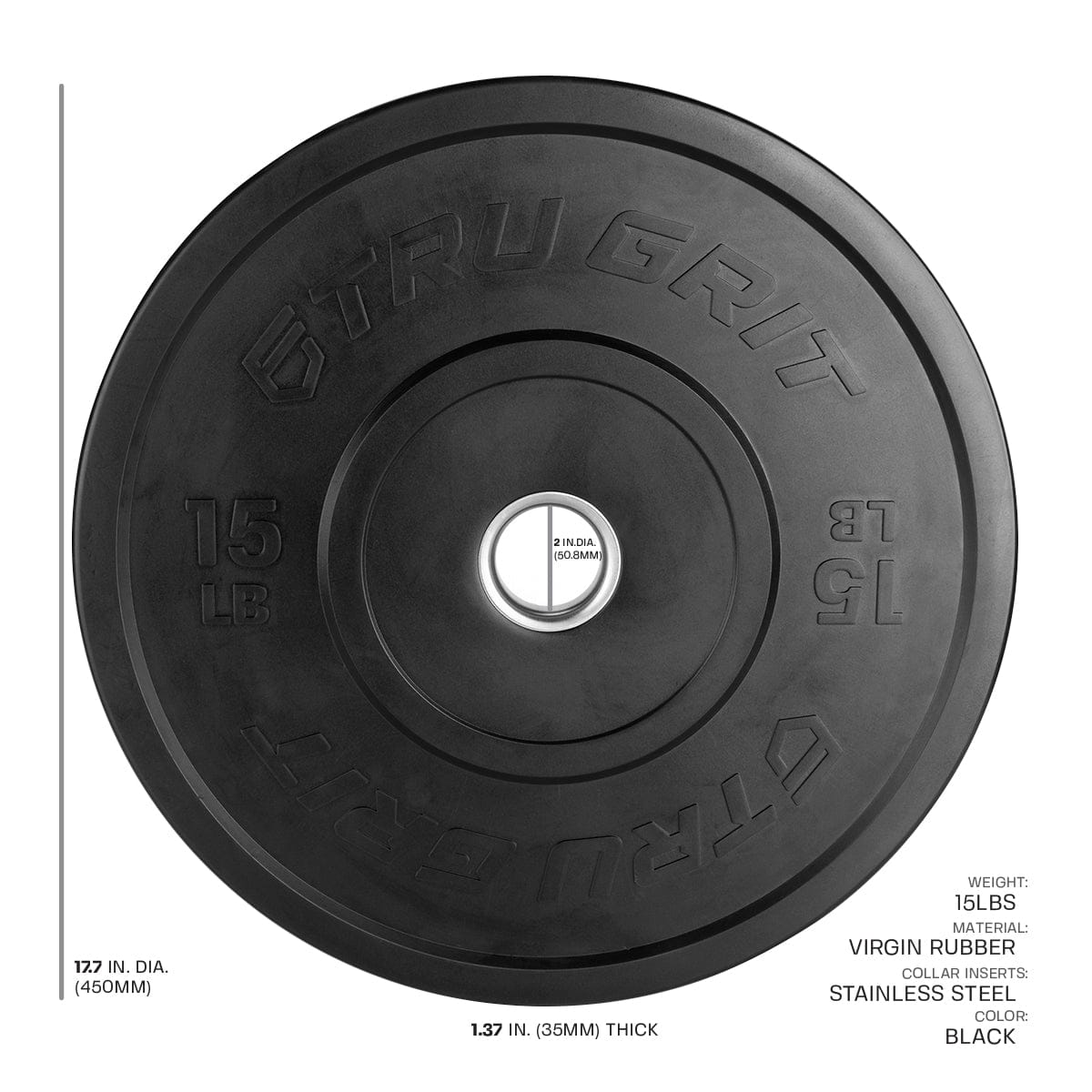 Phantom Elite Bumper Plates (Pairs) - Tru Grit Fitness