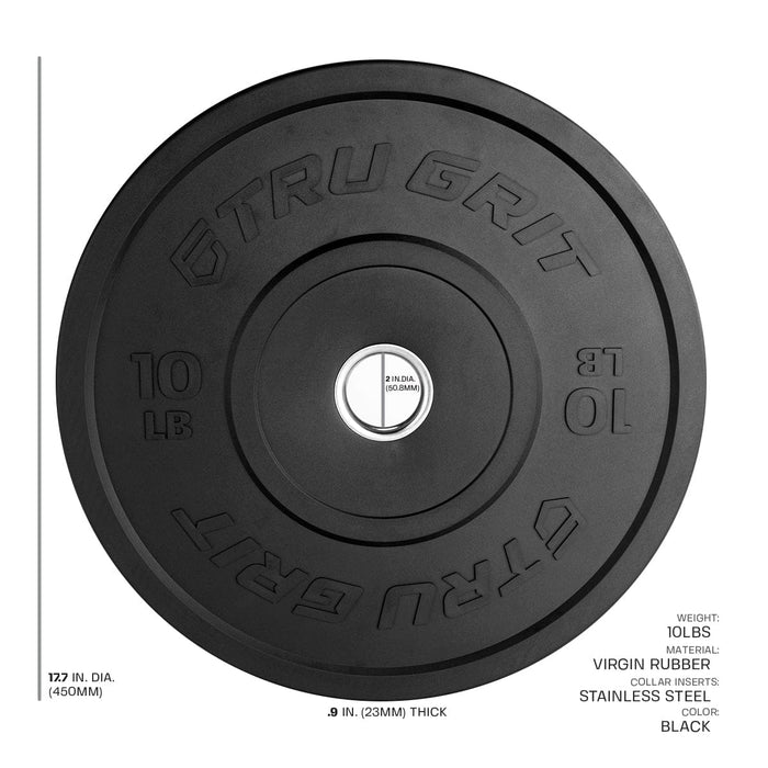 Bumper Plates, Weight Plates, Kettlebells, Dumbbells Tru Grit Fitness