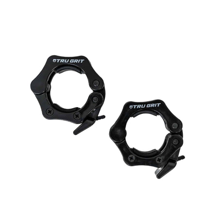 Clamp Barbell Collars Pair - Tru Grit Fitness