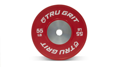 Competition Bumper Plate and Barbell Bundle - Tru Grit Fitness