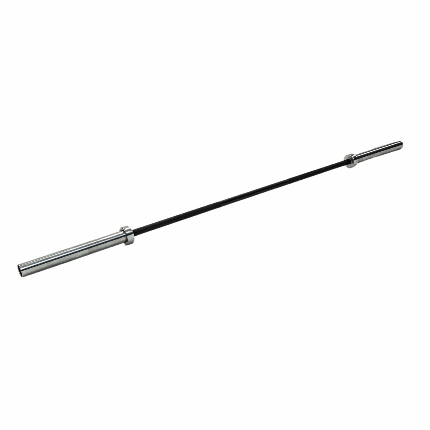 Women's 35lb Black Zinc Barbell - Tru Grit Fitness