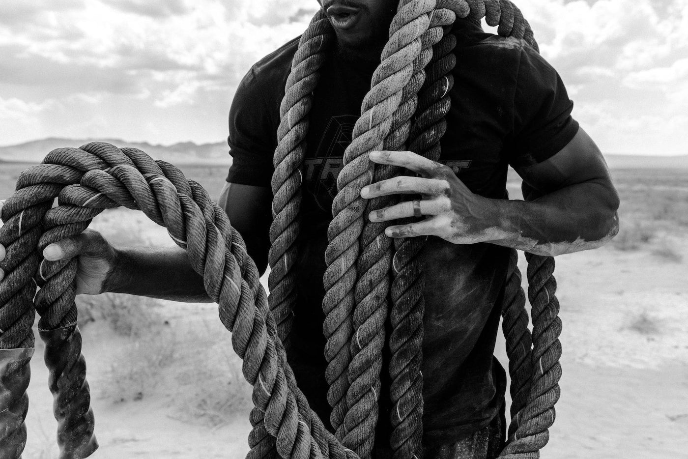 Battle Weighted Training Rope - Tru Grit Fitness
