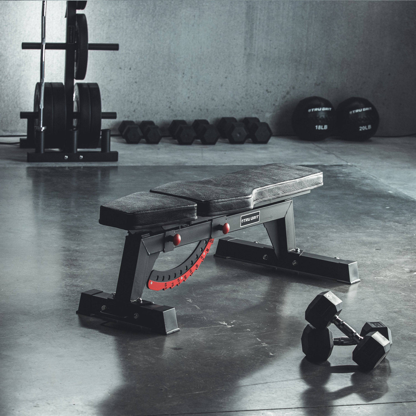 Adjustable Power Bench - Tru Grit Fitness
