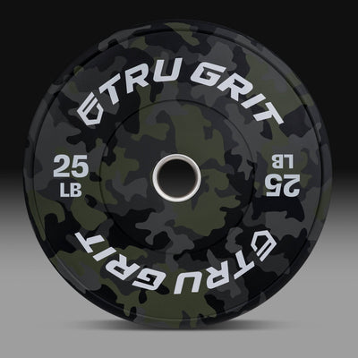 Camo Bumper Plates (Pairs) Limited Edition - Tru Grit Fitness