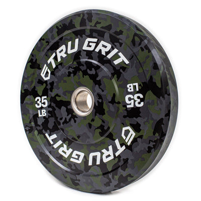 Camo Bumper Plates (Pairs) Limited Edition - Tru Grit Fitness