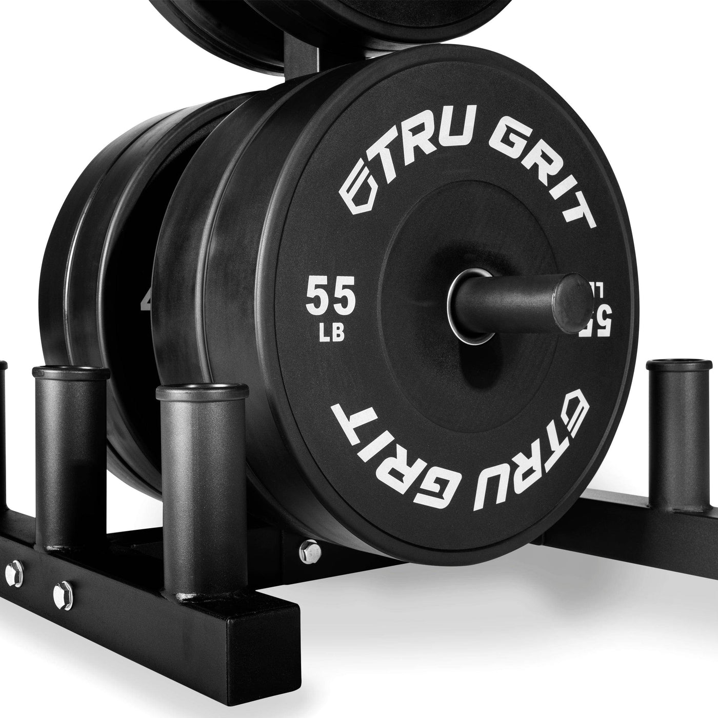 Tru Grit Fitness Vertical Plate & Bar Combo - Tru Grit Fitness