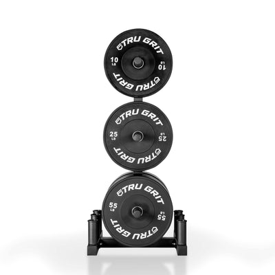 Tru Grit Fitness Vertical Plate & Bar Combo - Tru Grit Fitness
