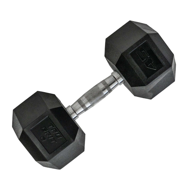 Hex Elite Welded TPU Dumbbells Weights || Tru Grit Fitness