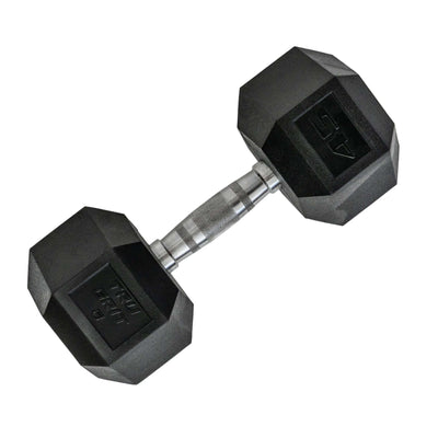 Hex Elite Welded TPU Dumbbells Weights - Tru Grit Fitness