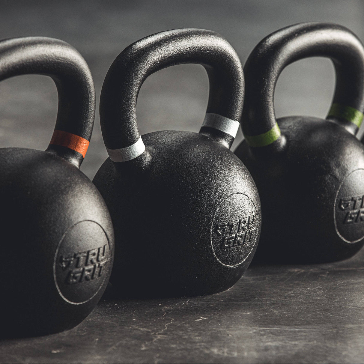DC Round Kettle Bell - Solid PVC, Iron Sand, Total Body Toning