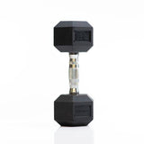 Hex Rubber Coated Dumbbells - Tru Grit Fitness